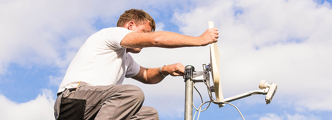 Symbolfoto Antennentechnik und Satelliten-Anlagen